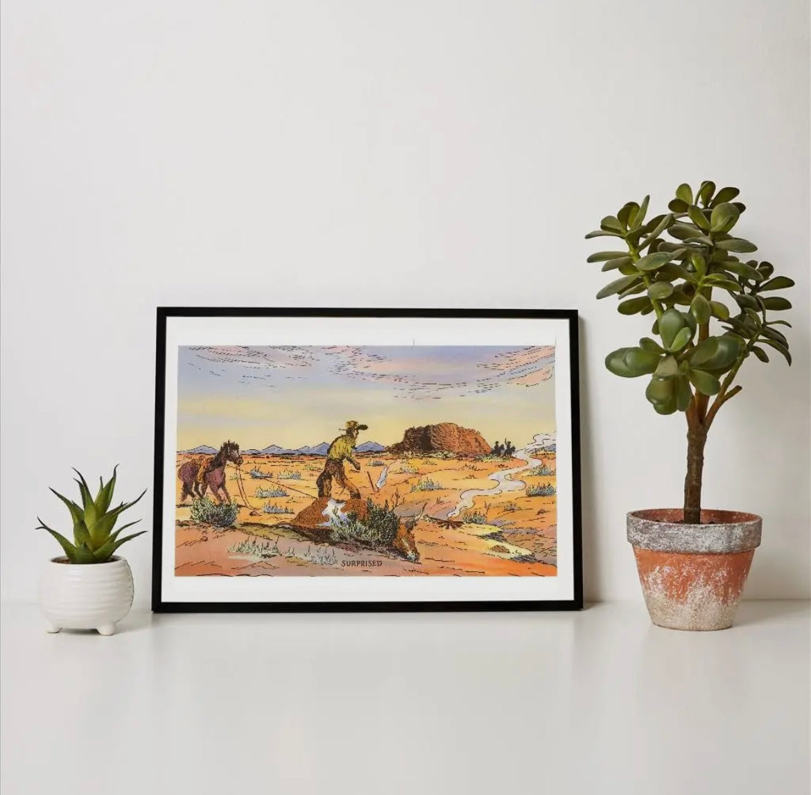 “Surprised” print
