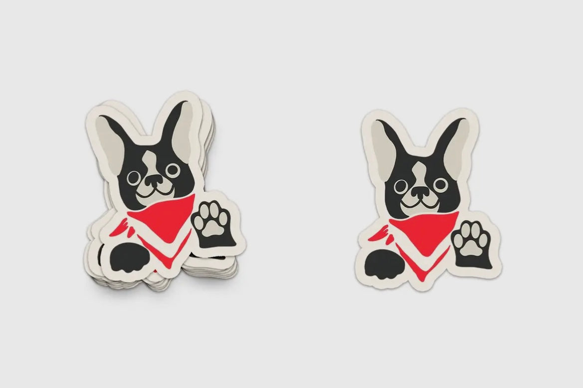 Western Dog sticker