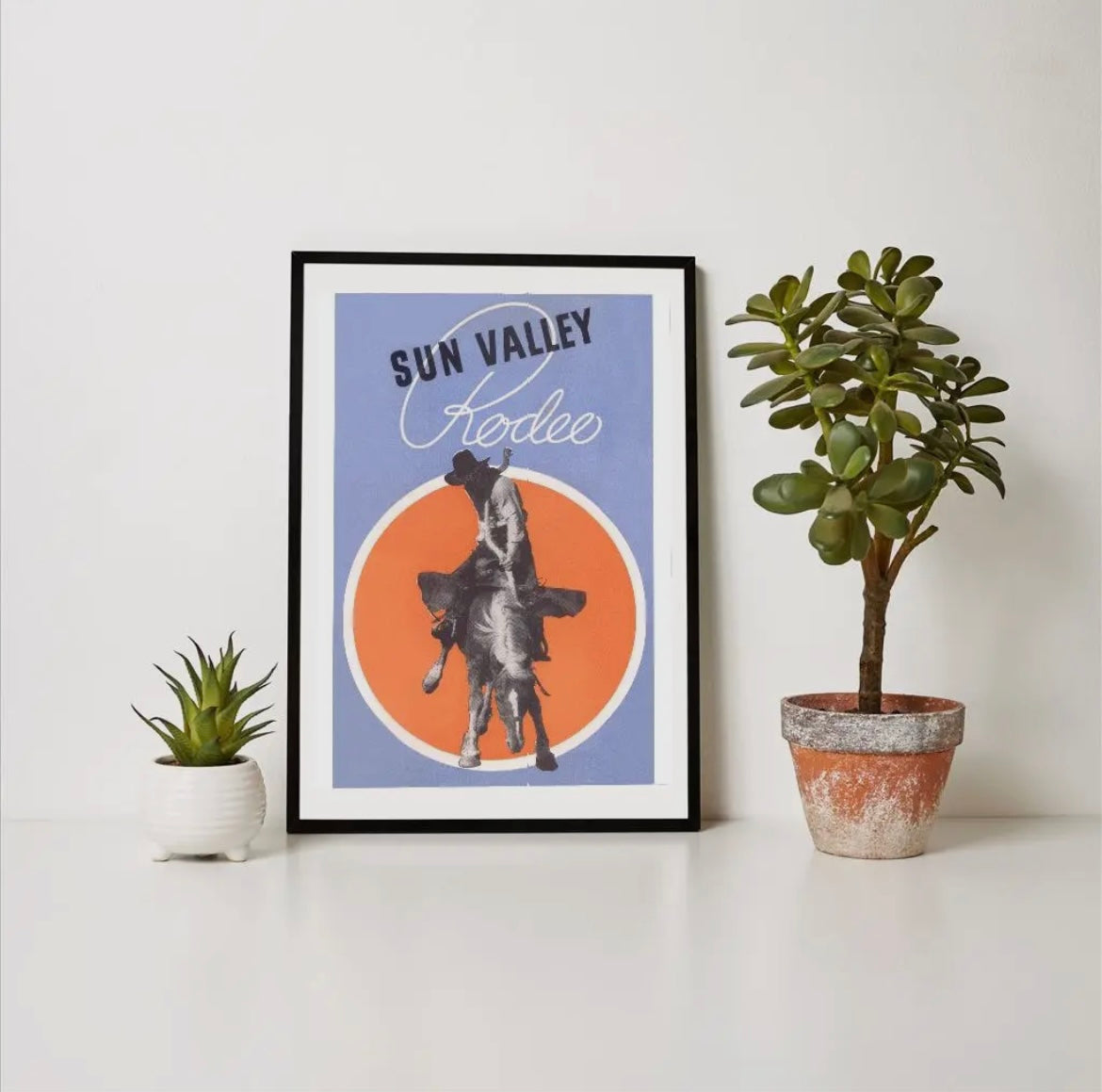 “Sun Valley Rodeo” print
