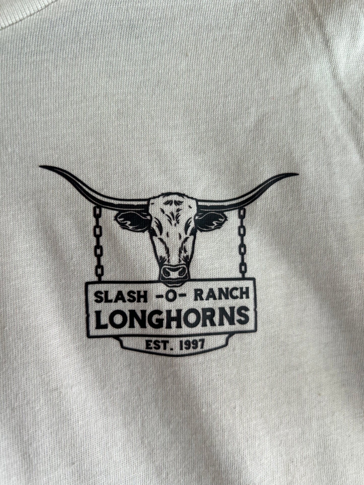 A Slash -O- Ranch Longhorn Family Album tee