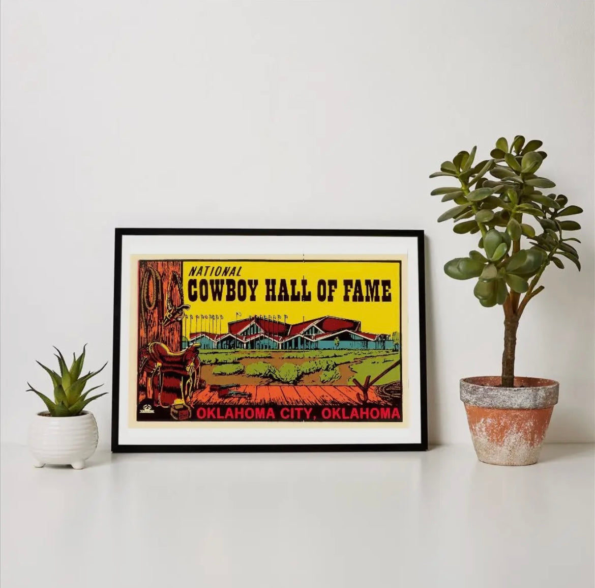 “OKC Cowboy Hall of Fame” print