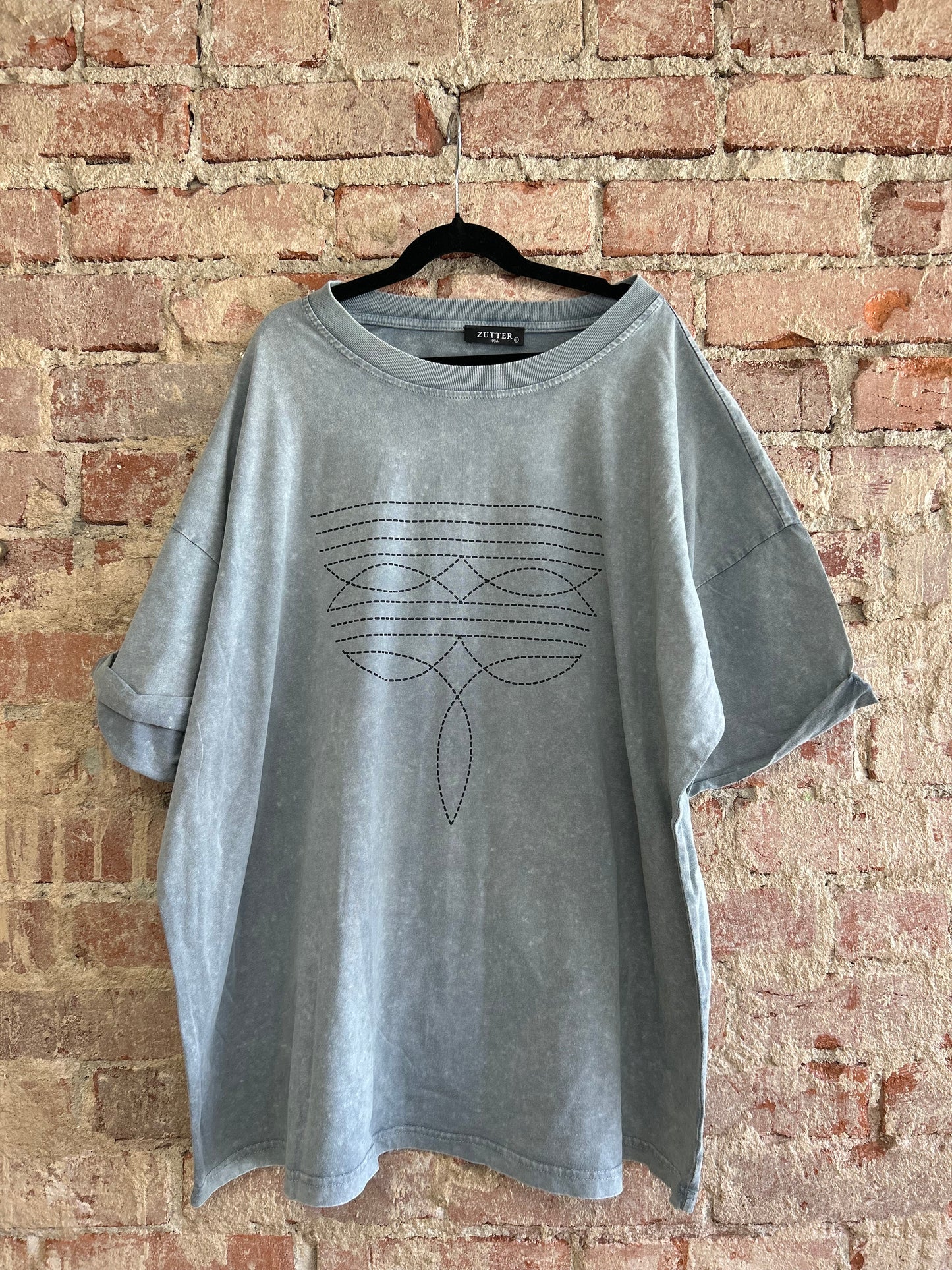 Boot Stitch, Longhorn tee