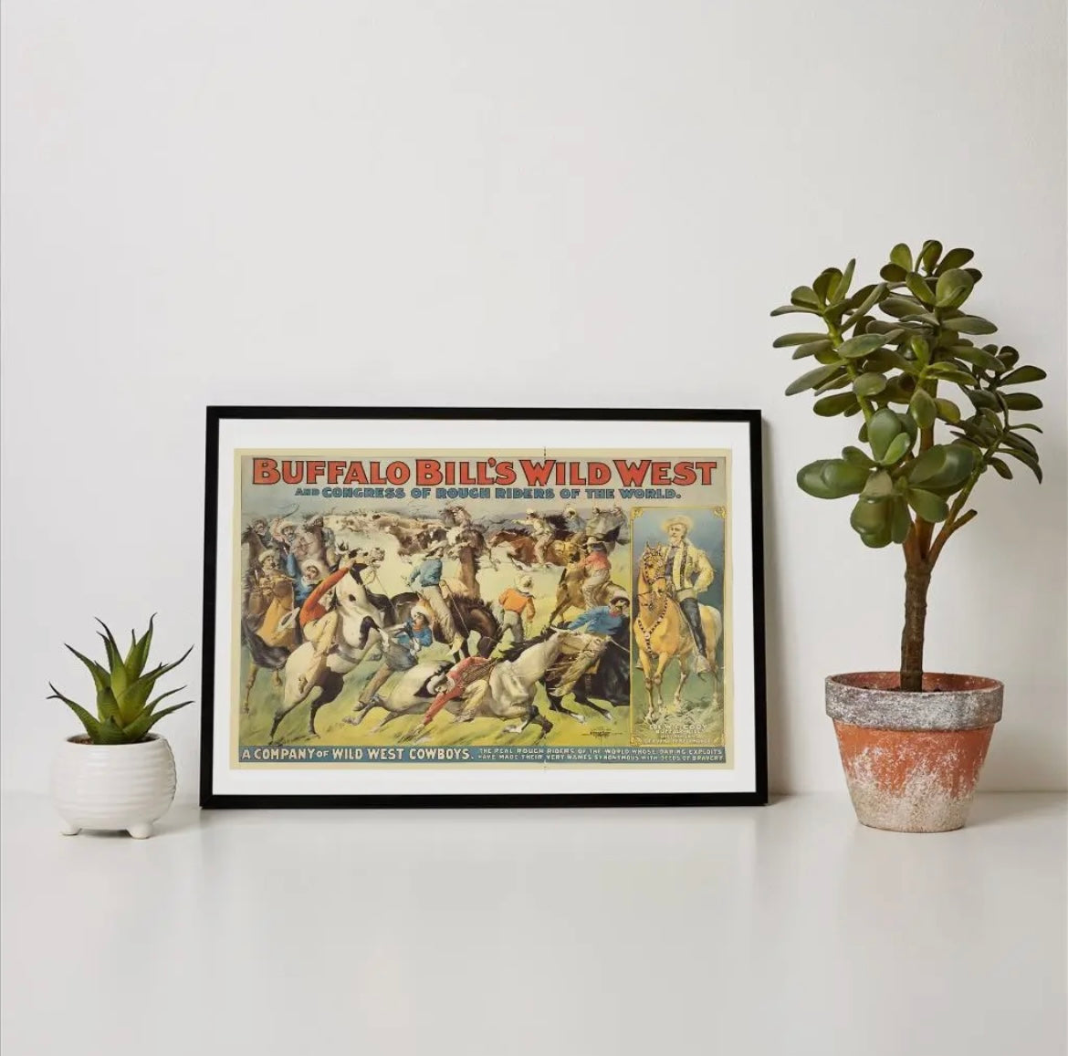 “Buffalo Bill’s Wild West Show” print