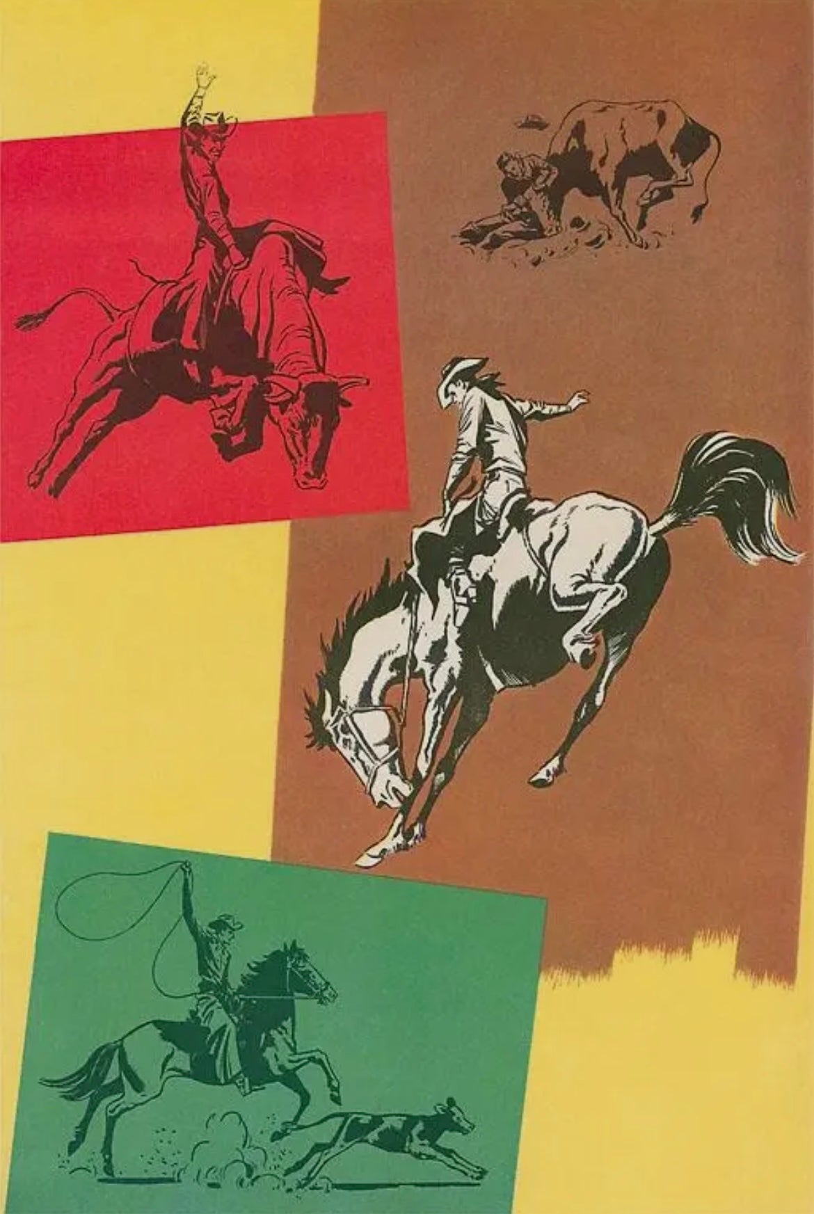 “Rodeo Rider” print