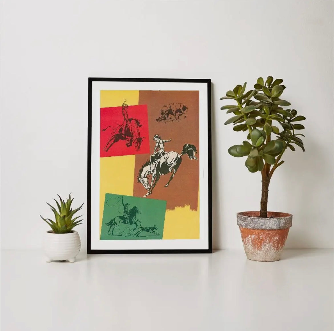 “Rodeo Rider” print