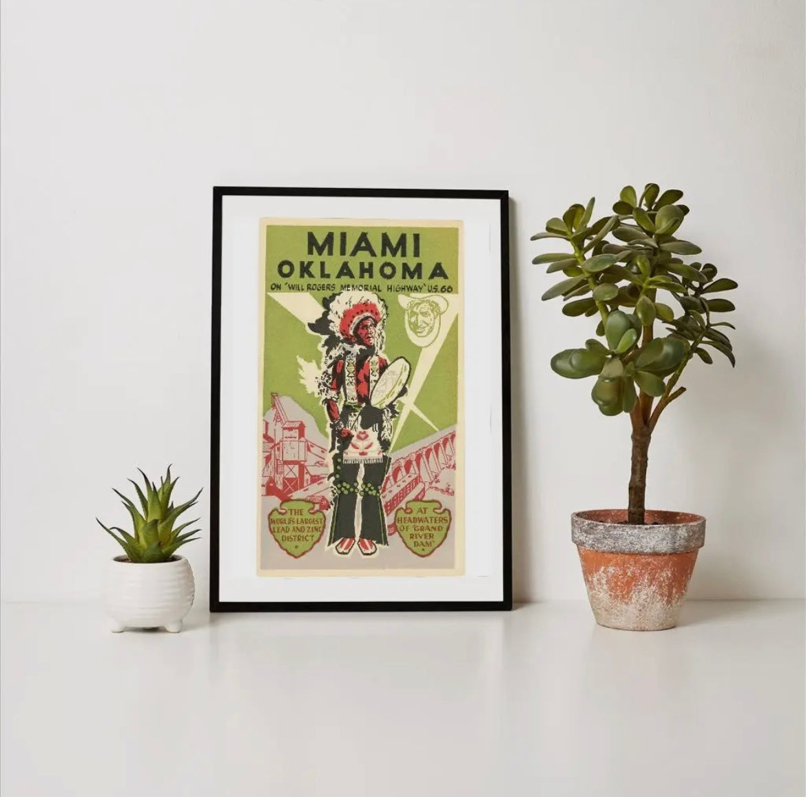 “Miami, OK” print