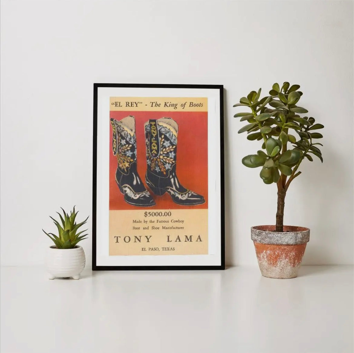 “El Rey” print