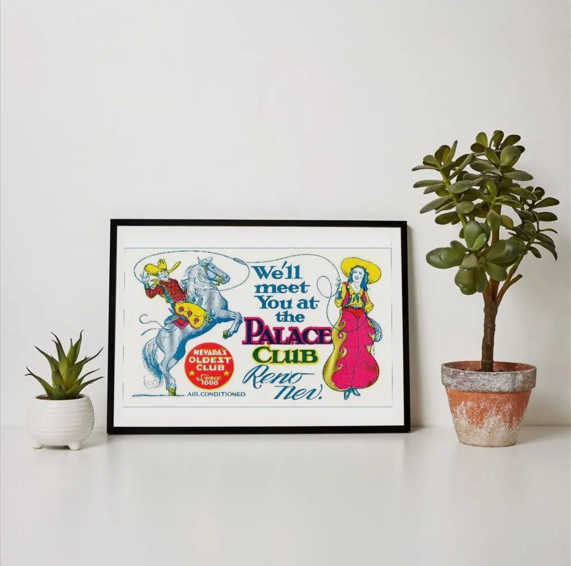 “Palace Club” print
