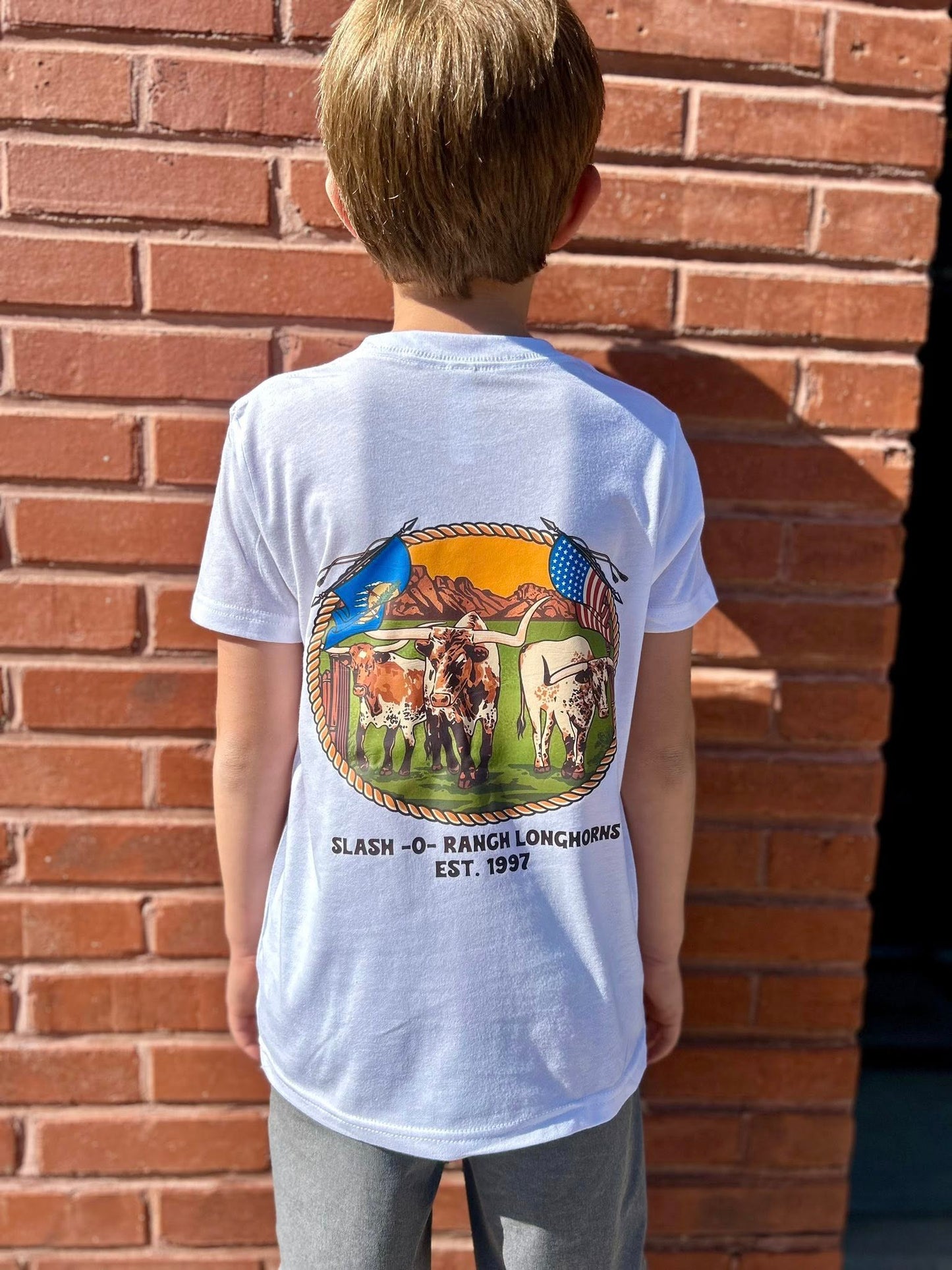 Kid's Slash -O- Ranch tee