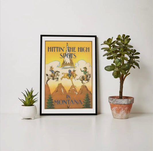 Hittin’ the High Spots” print
