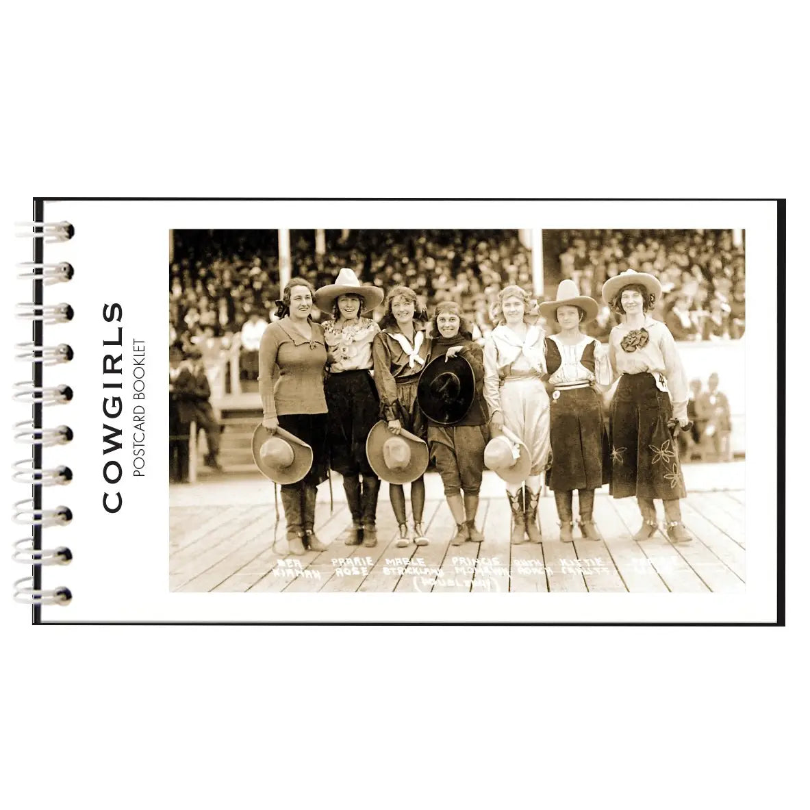 "Cowgirls" Postcard Booklet
