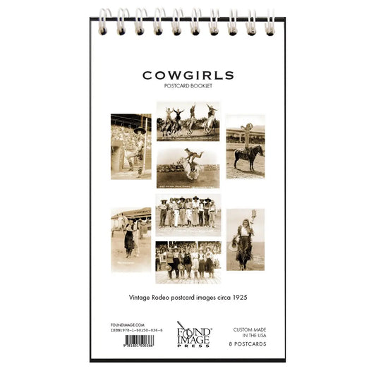 "Cowgirls" Postcard Booklet