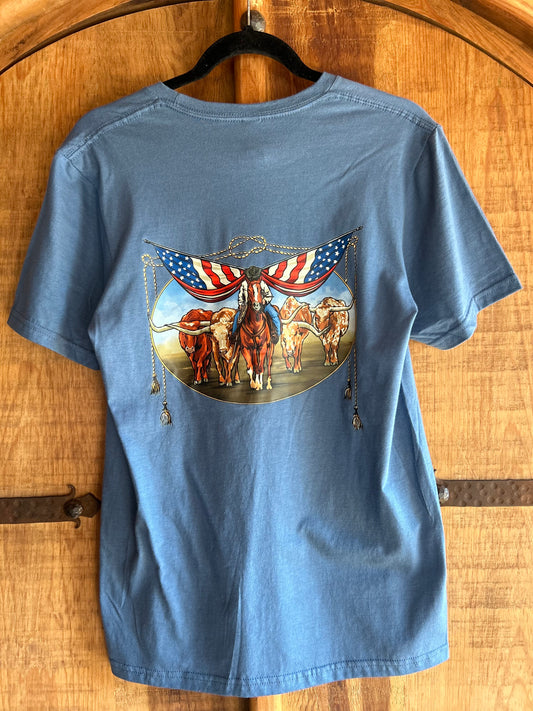 American Longhorn - Adult tee