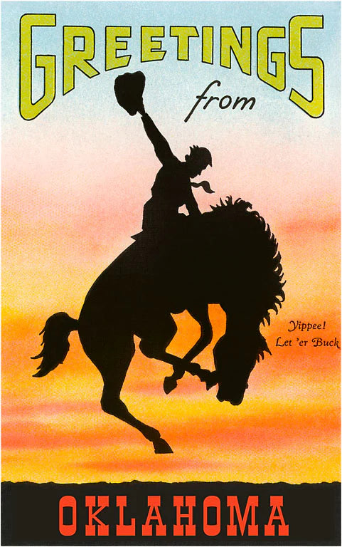 “Greetings from Oklahoma” Magnet
