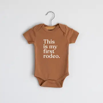 "My First Rodeo" Onesie