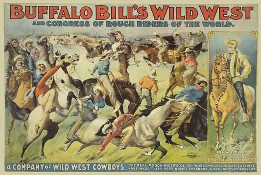 “Buffalo Bill’s Wild West Show” print