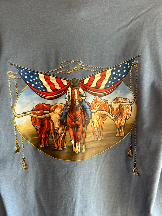 American Longhorn - Adult tee