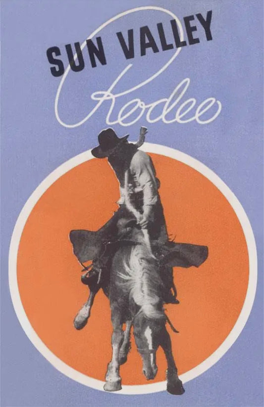 “Sun Valley Rodeo” print