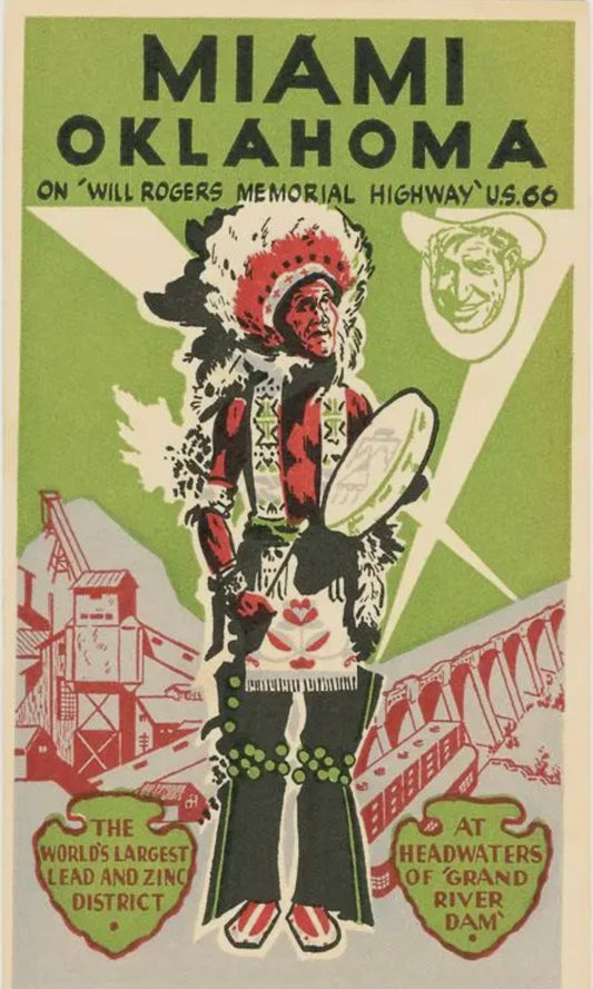 “Miami, OK” print