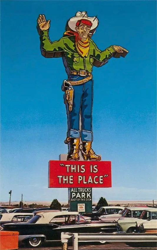 “This is the Place” print