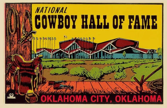 “OKC Cowboy Hall of Fame” print