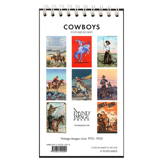 "Cowboys" Postcard Booklet
