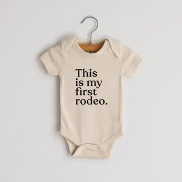 "My First Rodeo" Onesie